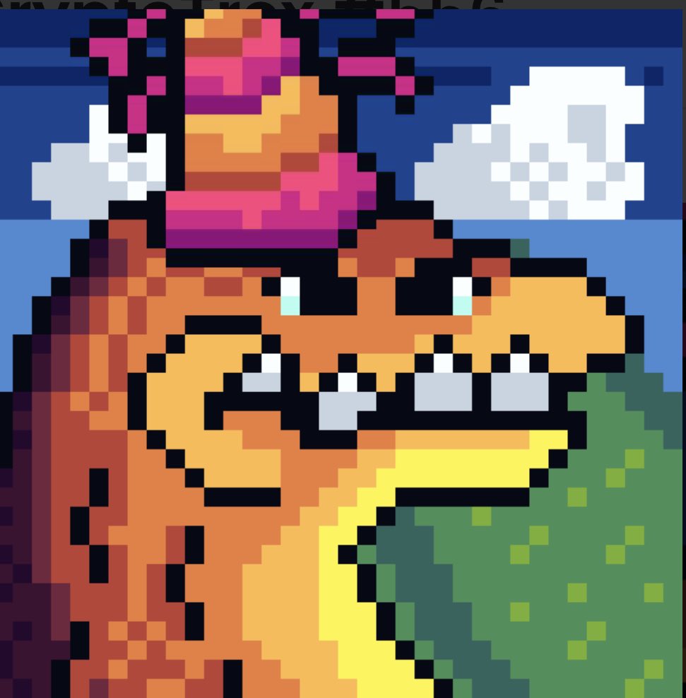 ohimlate's tweet photo. @CryptoTrexNFT 🚀 #CRYPTOTREX 🦖 https://t.co/GtUoL3bEyE