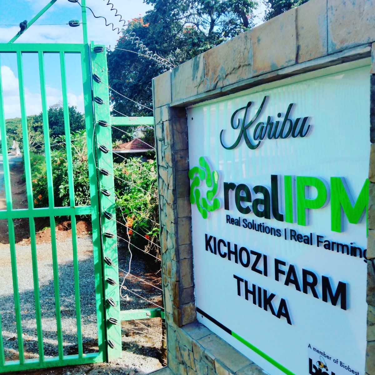 Arrowheadkenya's tweet photo. A bespoke gate sign is the perfect solution to letting the mail man, delivery van and your customer locate you.
#realipm https://t.co/H0W0scJVQY