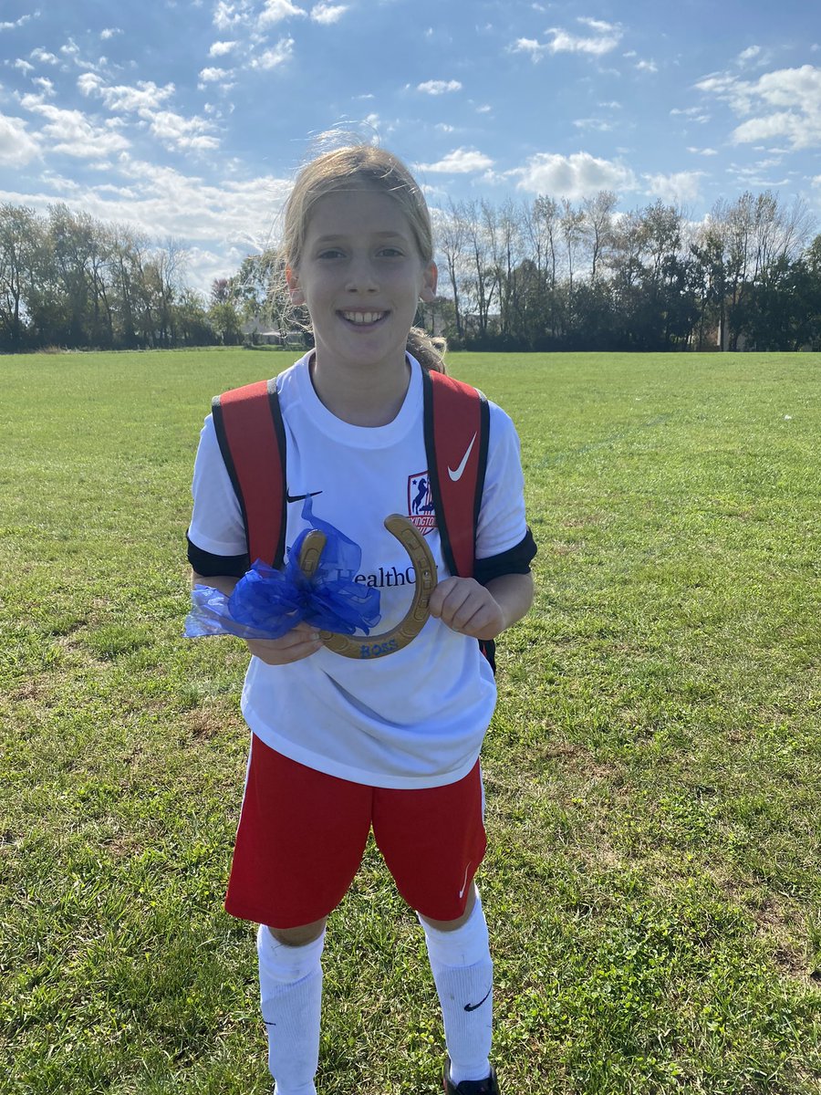 LexingtonFC11GB's tweet photo. Another team win today! 4 goals by 4 different players. Boss Award to Maggie for her hustle and relentless play. These girls are ready to represent LFC at BooGrass tournament next weekend. #playlikeaBoss https://t.co/jKP6BEEb8v