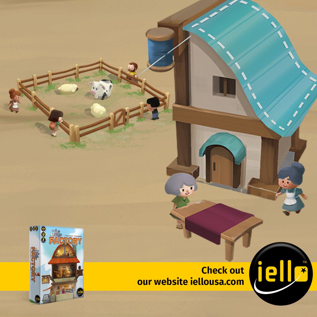 Coming soon: a game where you can produce or trade resources!

👉Check out our website: bit.ly/3FYsO53