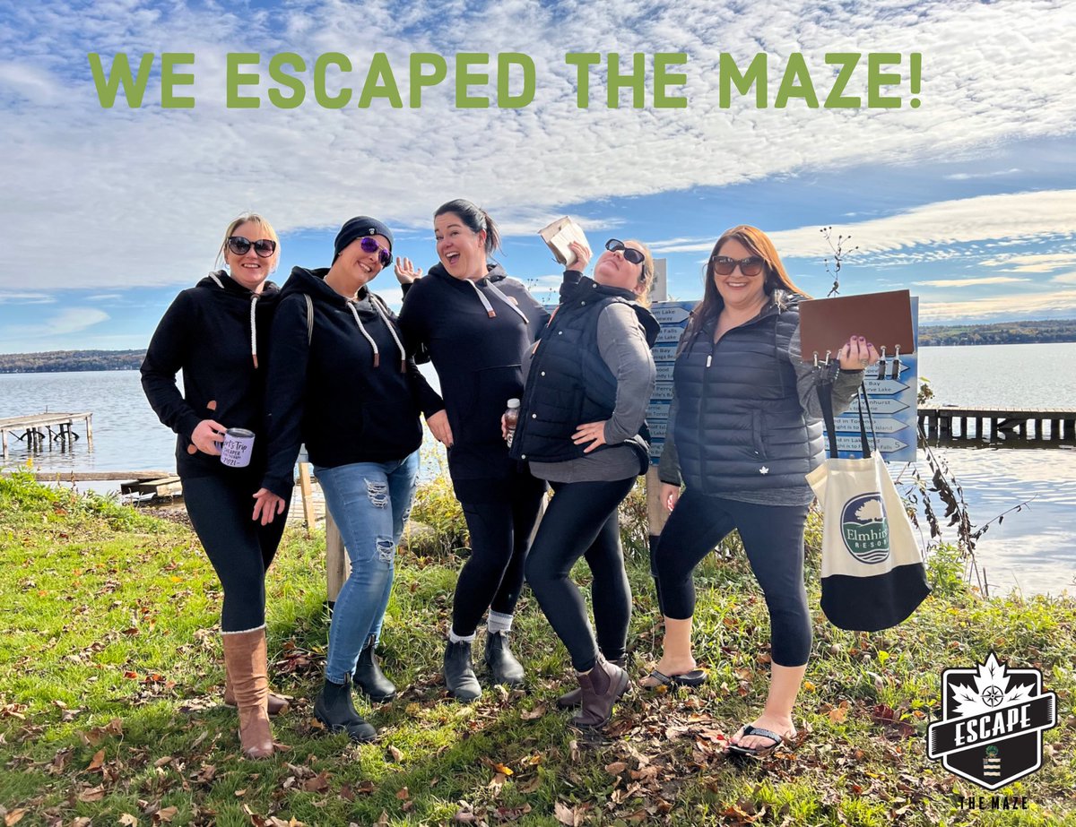 ElmhirstsResort's tweet photo. More A-MAZING fun 🤩 
Our outdoor adventure game is a hot ticket in every season. Escape the Maze at Elmhirst’s Resort; have fun &amp; learn some local history too. 
🎟 https://t.co/NAzHcPOPyS 
#Elmhirstplay #thekawarthas #goresorting @OntarioTravel  @perfectwknds @ResortsOntario https://t.co/ySDmjZmahD