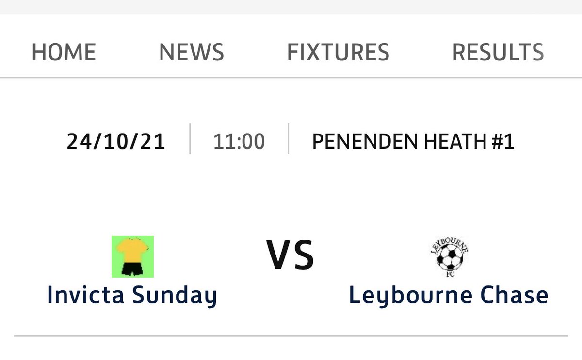 Tomorrow we get the rematch against Invicta Sunday to see if we’ve improved since the opening game which we lost 4-1. <a href="/mmksfl/">Maidstone & Mid Kent Sunday Football League</a> as always in this league it’s going to be a tough one.