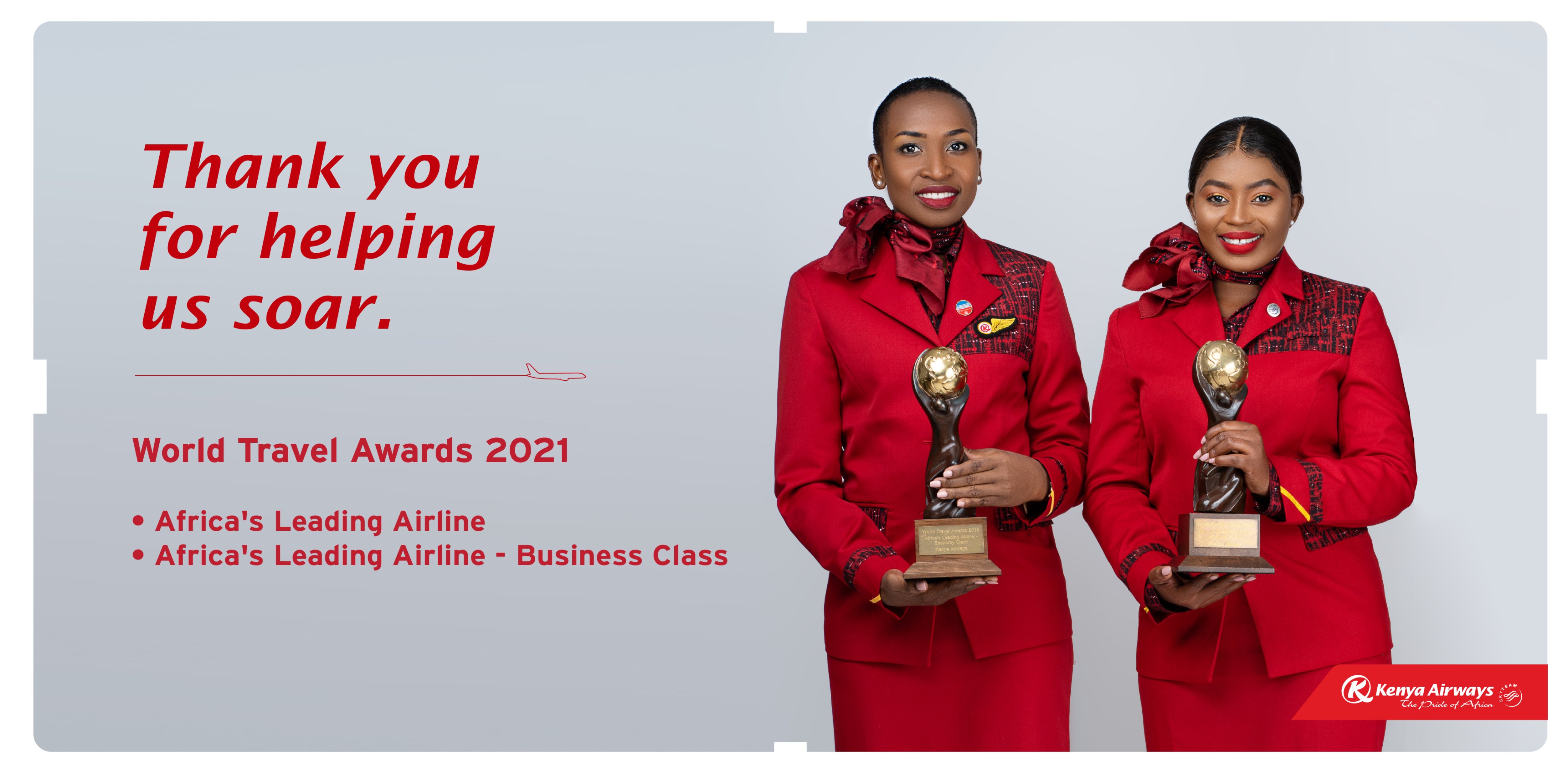 Kenya Airways على X: &ldquo;We are honoured to have won two awards at 