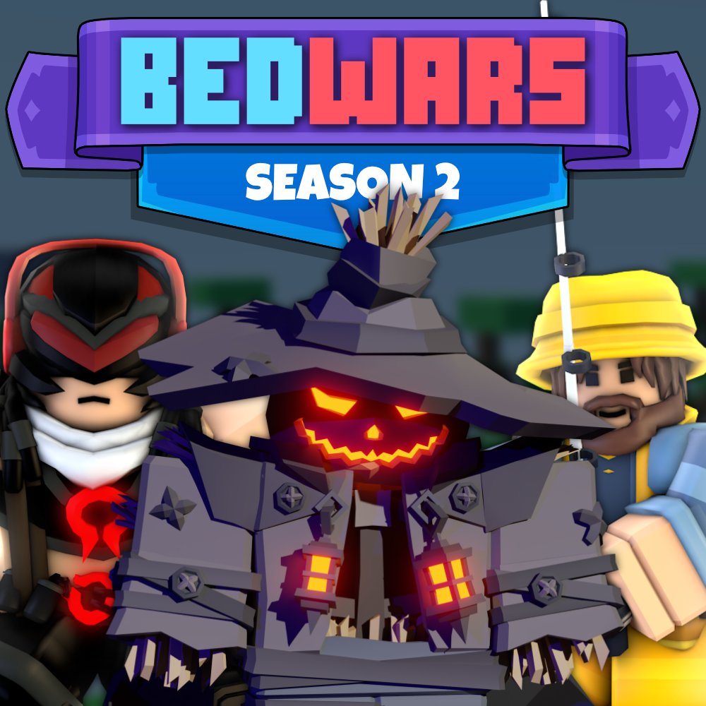 Playing Bedwars in Roblox! 