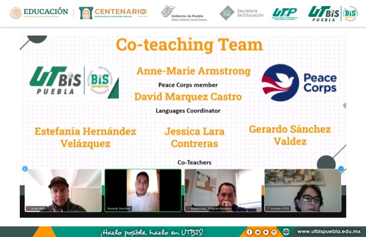 UTBISPuebla's tweet photo. Docentes de UTBIS del área de inglés junto con nuestra Virtual Volunteer Anne Marie se encuentran participando en el EdTech Symposium (VSP) de Peace Corps con el tema Tech Tools for Formative Assessment y reporte de Kahoot usage and findings.
#UTBISes #Modelobis #Universidadesbis https://t.co/lkorXbv1kH