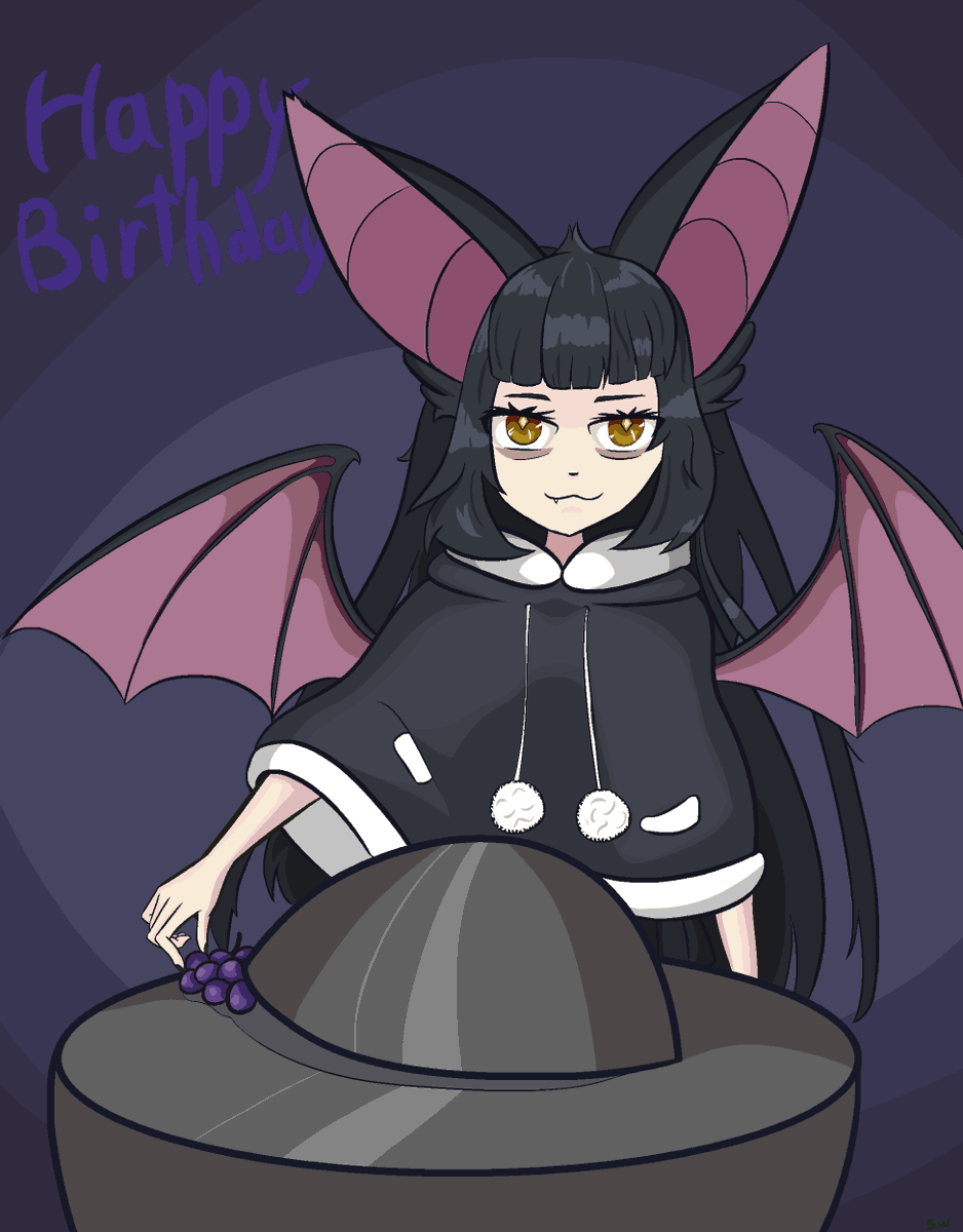 reverberon's tweet photo. A happy birthday to the #BatTuber https://t.co/sATnfRY6Xt