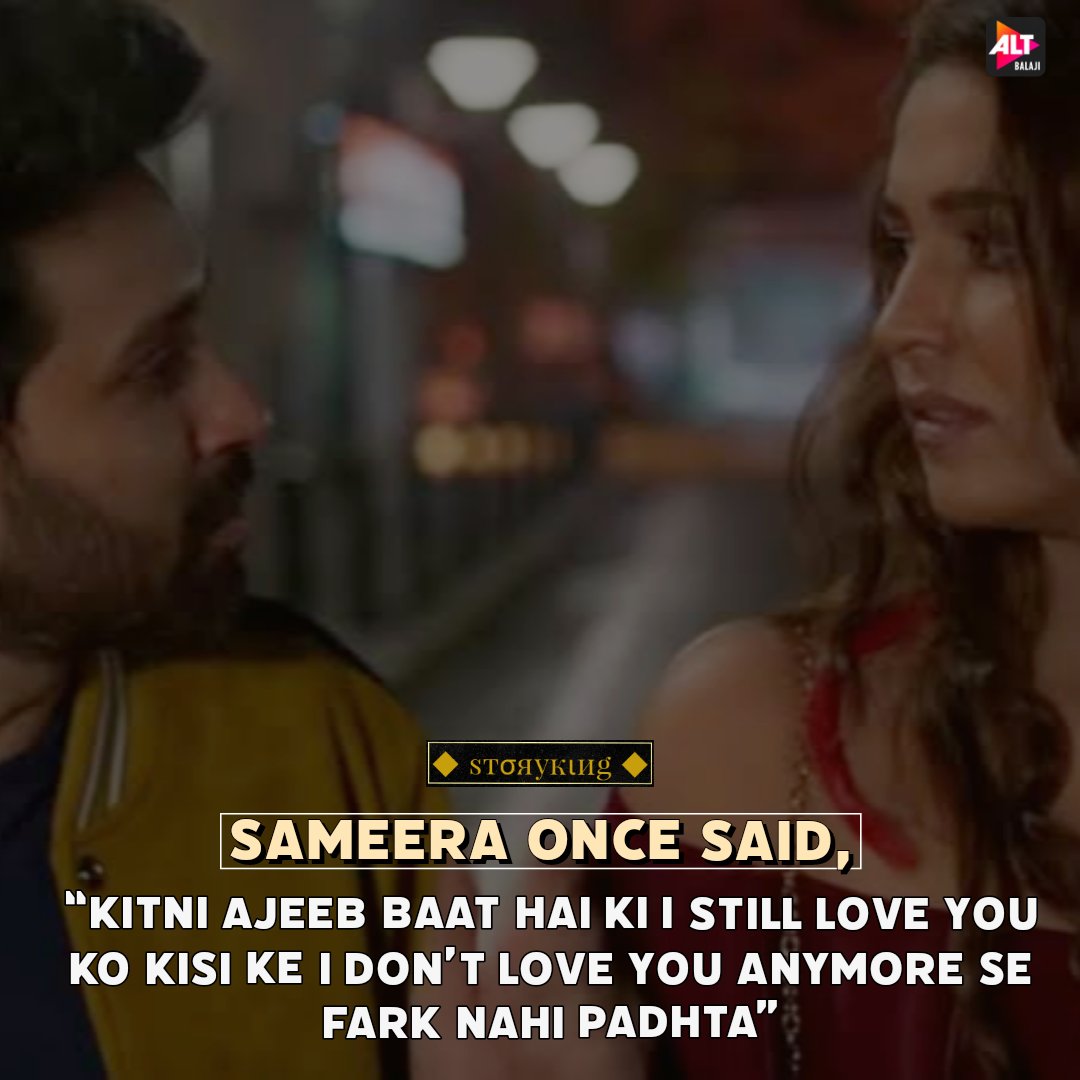 storyking__'s tweet photo. True 💛
.
.
📍Available On : AltBalaji 
.
.
Drop a 🔥 for this amazing series and if you love our content then do retweet it 🌸 
.
.
Hashtags :

#AltBalaji #AltBalajiOriginal #BrokenButBeautiful #VikrantMassey #HarleenSethi #StoryKing🥸 https://t.co/xe0qDiUfuU