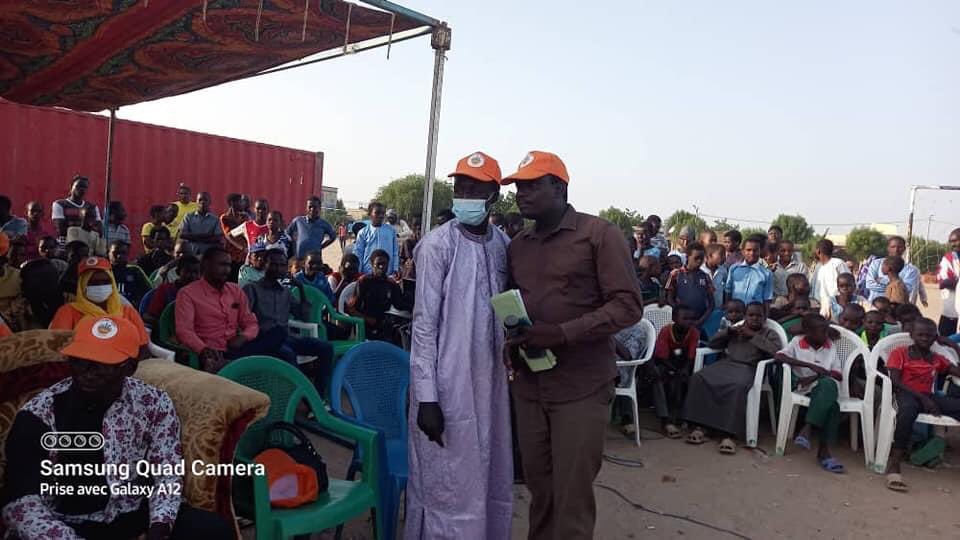UNDR_Tchad's tweet photo. Les membres du Bureau départemental de l’Union des jeunes pour le renouveau (UJR /UNDR) ont été officiellement installés, ce soir, par le comité provincial pour la ville de N'Djamena. La cérémonie a eu lieu au Terrain Réserve de Diguel dans le 8e arrondissement. https://t.co/c6HH8xMwgN