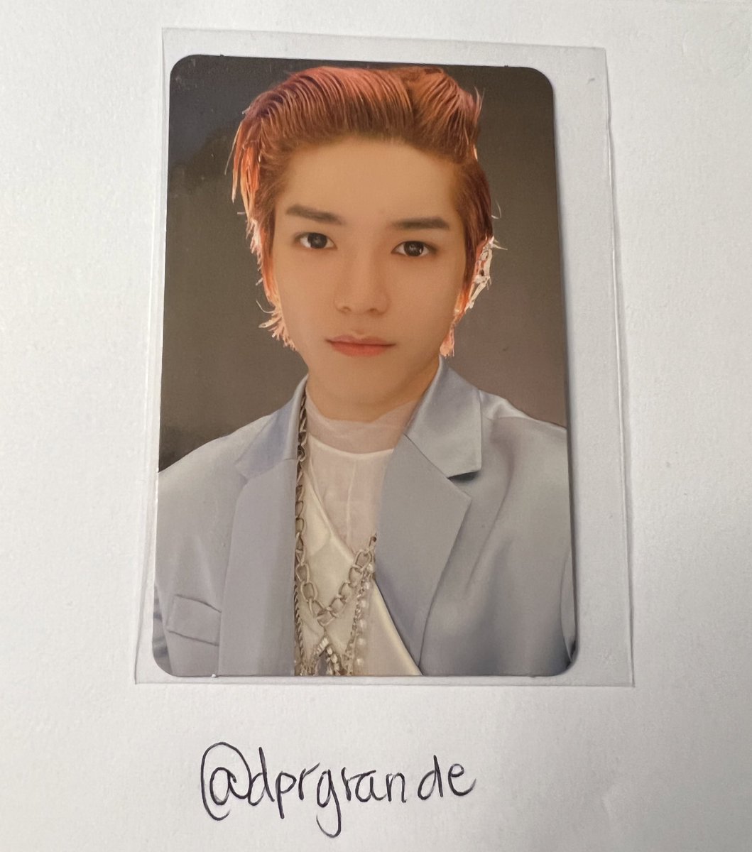 dprgrande's tweet photo. wts - want to sell lee taeyong photocard resonance nct 2020 

- $20
- free stamped shipping 
- usa only 
- payment through paypal f&amp;f only https://t.co/z4DQpgpvaJ