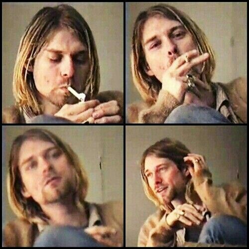 BoredWeb3's tweet photo. Kurt Cobain X 4. https://t.co/ZpmQeVWT4I