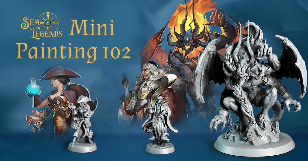 GuildhallStudio's tweet photo. Looking to level up your painting skills? Join us over on the #AwSHUX Discord at 12pm PST for a demo by the legendary Tristan Ishmael! 🖌️
#boardgames #miniaturegaming https://t.co/gYdGZ1mr76