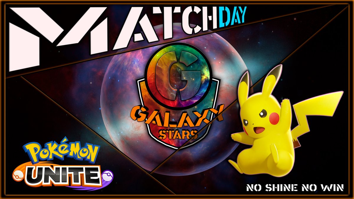 #PokemonUNITE | #MatchDay 

We started our journey in Pokemon Unite

Starting at 20:00 CEST we start the October Emerald Event of the Shiny League

🏆| #ShinyLeague
⌚| 20:00H 

Go for victory!

#Noshinenowin