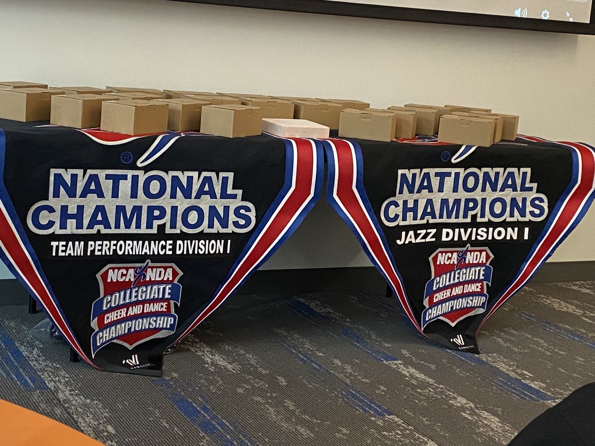 ⁦<a href="/SHSU_OPDT/">Orange Pride Dance Team</a>⁩ won TWO national championships last year —jazz &amp; team performance. They’ll perform today at ⁦<a href="/BearkatsFB/">Sam Houston Football</a>⁩ game in support of ⁦<a href="/NCAA_FCS/">NCAA FCS Football</a>⁩ national champions. Winners all around.