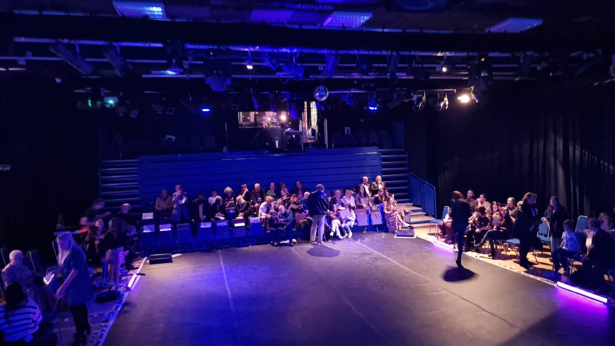 SRSCMAT's tweet photo. It's nearly time for the start of Strictly St Ralph 2021. We've got nervous, bit excited dancers and over 160 supporters from all across the #srsfamily https://t.co/nNmOYhQkJl