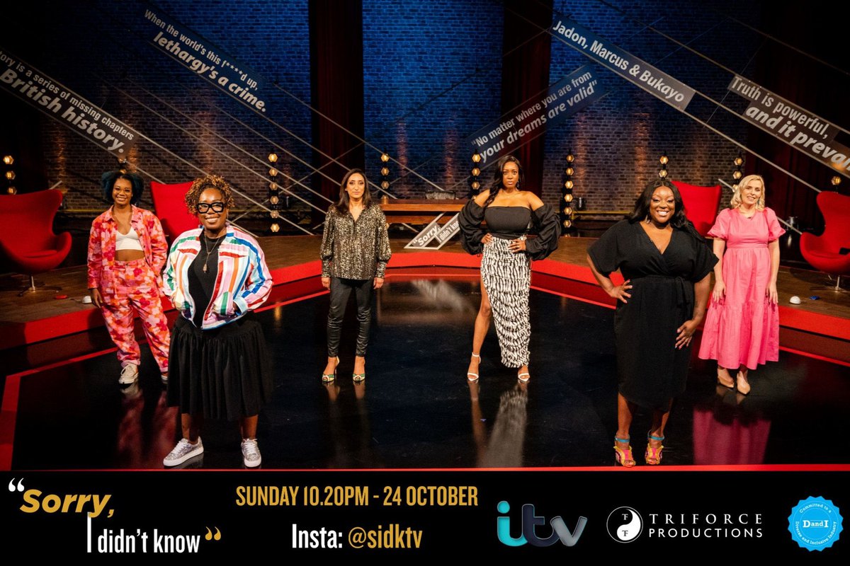 Jimmy Akingbola (Blue Tick) (@jimmyakingbola) on Twitter photo Loving this weeks guests! We raise the bar again with these talented queens! 👑👑👑👑👑👑
Tune in tomorrow at 10:20pm on <a href="/ITV/">ITV</a> #SIDK #SorryIDidntKnow <a href="/SIDKTelly/">Sorry I Didn’t Know</a> Loving this weeks guests! We raise the bar again with these talented queens! 👑👑👑👑👑👑
Tune in tomorrow at 10:20pm on <a href="/ITV/">ITV</a> #SIDK #SorryIDidntKnow <a href="/SIDKTelly/">Sorry I Didn’t Know</a>
