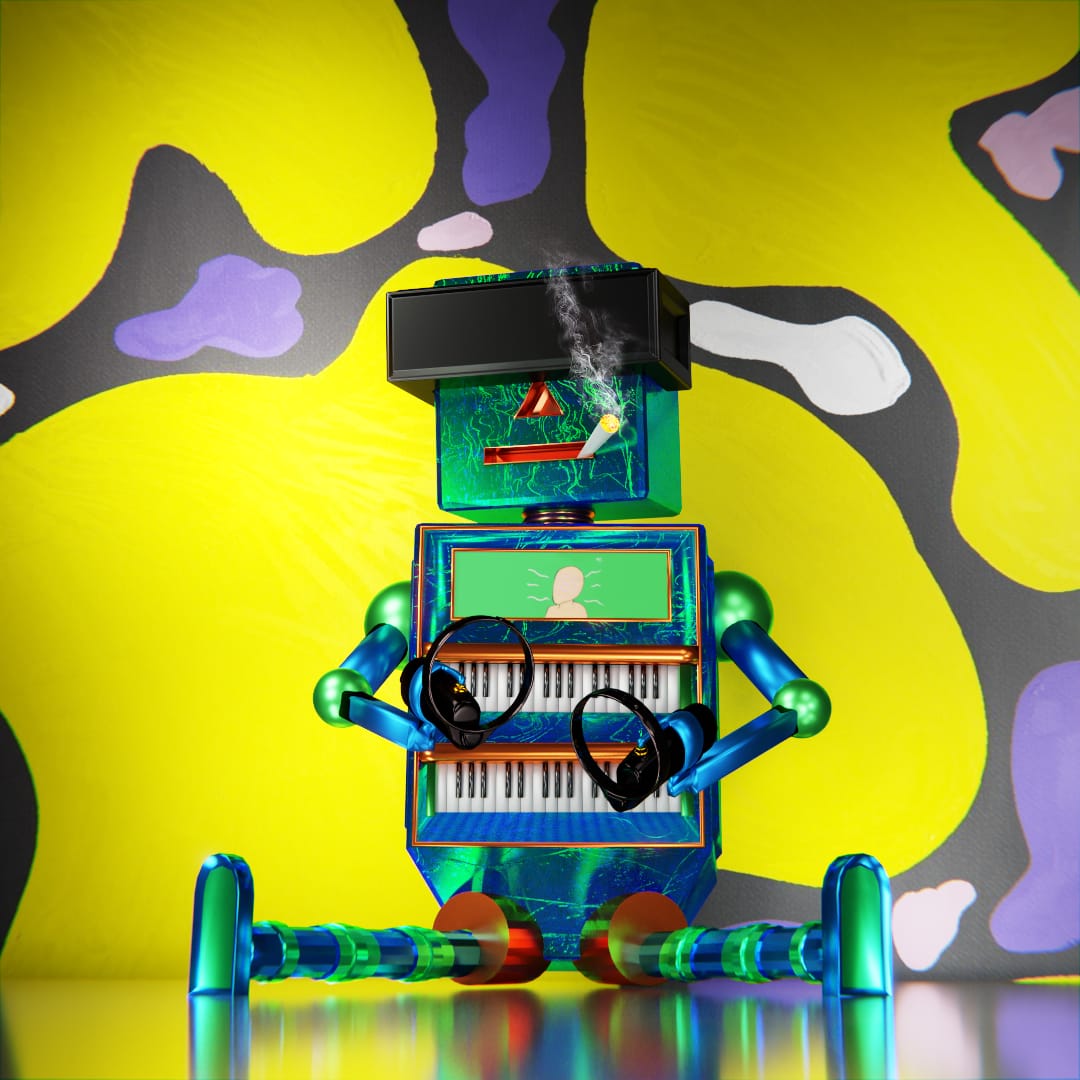 layzrobots's tweet photo. 'Art is everything' and we've learnt that from the best!
@Peanug420 has trailblazed the Solana NFT ecosystem with dope af art. This #LayZRobotHonorary is our artists' way to say thanks. https://t.co/3iovsRNYbh