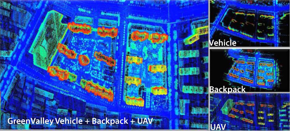 GreenValleyINTL's tweet image. On foot🚶‍♂️four wheels 🚙or in the air 🚁
Backpack, vehicle, and #UAV #LiDAR can be used to provide maximum 3D spatial coverage #HDMap

HD mapping technology is designed to acquire data in both indoor and outdoor environment #PointCloud

Read to learn more:
greenvalleyintl.com/?hd-maps-case-…