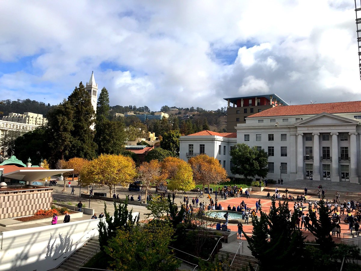 seanyodarouse's tweet photo. Not only is it a #BeautifulBerkeley Fall morning, but the “C” is the right color. Great job! @rallycomm. #CalGameDay #GoBears (@ University of California, Berkeley - @cal in Berkeley, CA) https://t.co/33jXCaorkH https://t.co/hrYg0Ehob5