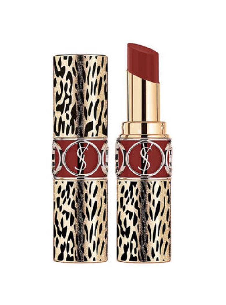 davelackie's tweet image. Thrilled to have a YSL Rouge Volupte Shine Collector Oil-In-Stick Lip Colour in Rosewood in Wild to give away on Twitter. Love the animal print packaging! To enter, follow @davelackie &amp;amp; @NinaWestbury &amp;amp; RT (ends 31/12) #win