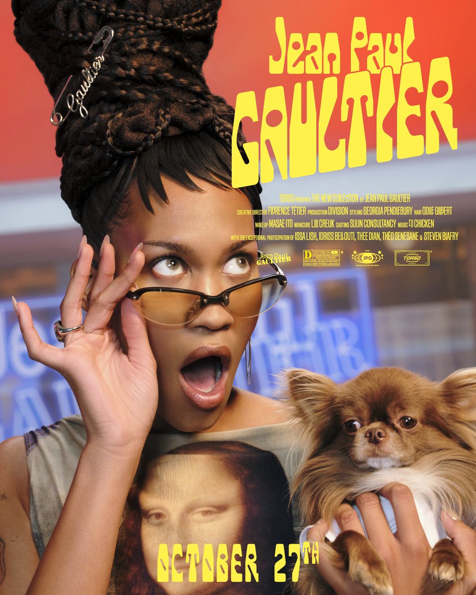 Are you ready for our big premiere ? 

10/27/21 CET 2pm

#JeanPaulGaultier