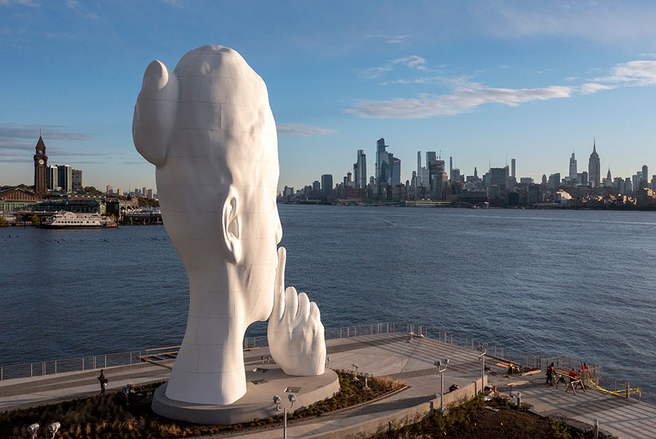 Monumental installation by Jaume Plensa unveiled in Jersey City #monumentalinstallation #JaumePlensa #JerseyCity #art #newspaper <a href="/RichardGrayGall/">Gray</a> 

Read more about this here: ow.ly/HaC250GwJFn

Subscribe for free to ArtDaily Newsletter: artdaily.cc/index.asp?int_…