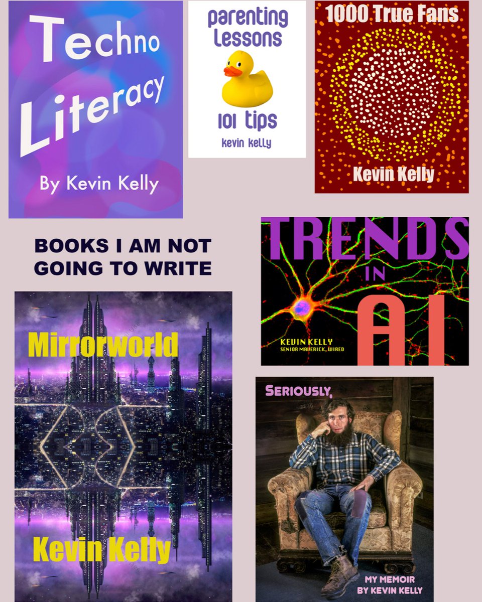 More than half the joy I get from writing a book comes in the cover, so I decided to just make the book covers alone, and not write the books, giving me 50% of the joy for very little work. I’m making #dailyart