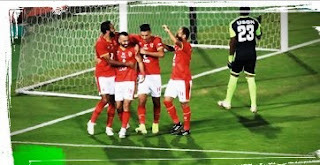 أفشة يضيف الهدف الثالث للأهلى فى شباك الحرس الوطنى sport live