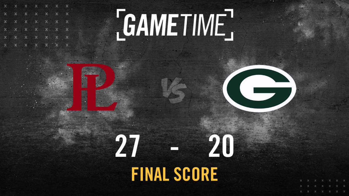 With 28 seconds left to play, <a href="/GretnaDragonAD/">Gretna HS Activities</a> seals the win against @PLVfootball. Missed it? Watch the replay here:

📺 Check local listings for replays on YurView OM (Cox ch 13)

💻 Online (buy/rent/subscribe): bit.ly/2WtHvex 

Highlights: youtu.be/ezoohuclUUI