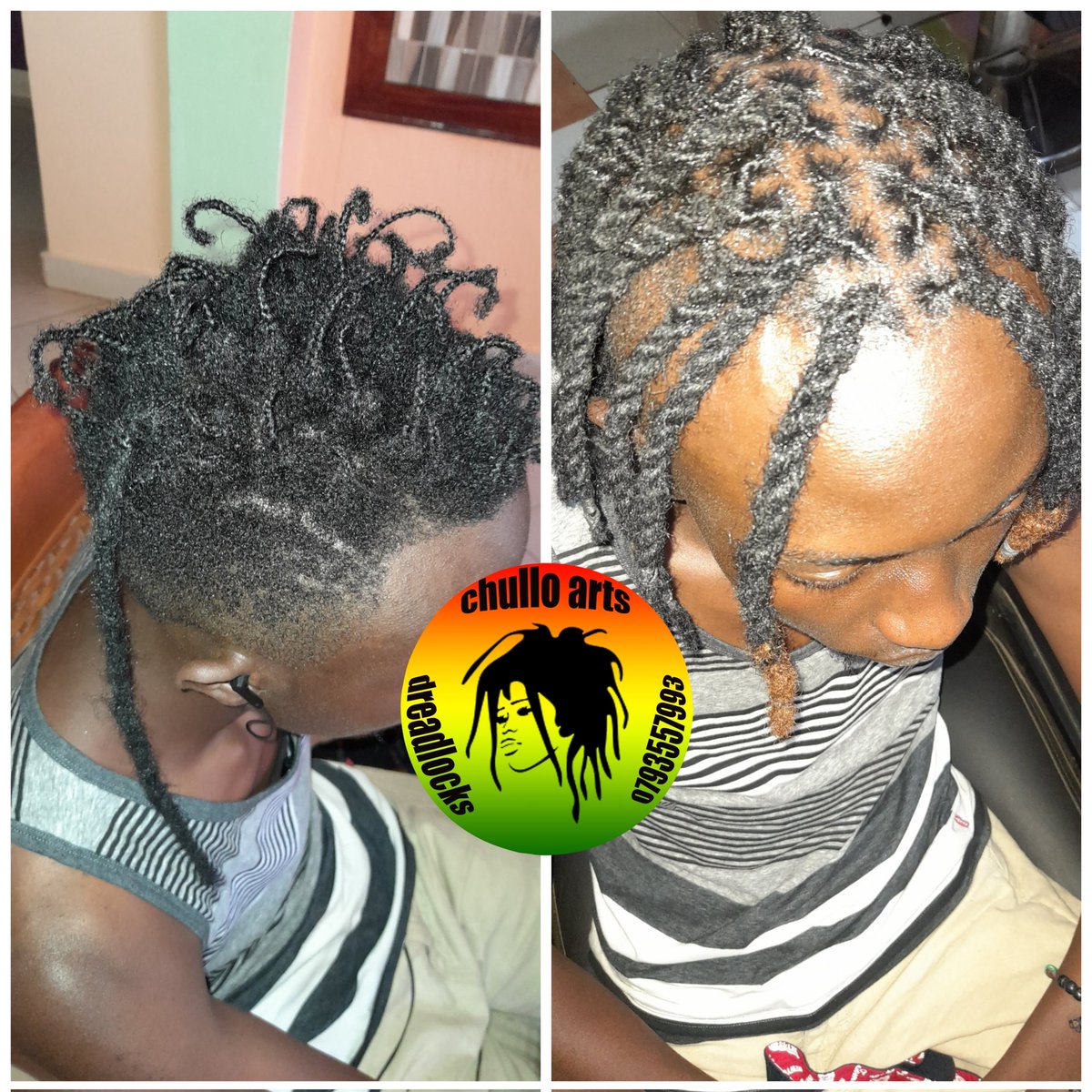 OneOlwoch's tweet photo. This Chullo guy is the one who introduced me to making artificial dreadlocks and today, he was the same person installing my artificial dreadlocks π―π₯
He also does house services.
#Comrade4Comrade
RETWEET WIDELY
Check contact on the image below ππΎππΎ https://t.co/o66eZY9sE4