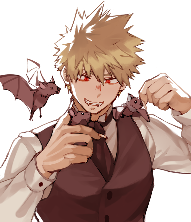 DonnaOneOne's tweet photo. Reupload 20210526
Vampire Katsuki and his baby bats for @/FoolishFortuna https://t.co/whk3aV2PHt