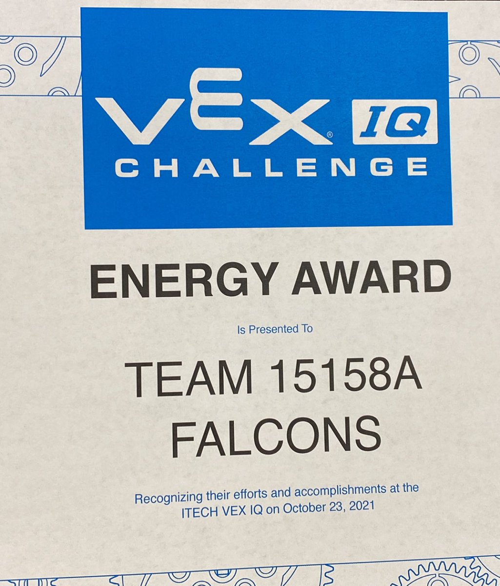 stem_jfk's tweet photo. Energy award for the JFK FALCONS!!!  Go Falcons!!

@stem_jfk @JFK_Middle @MiamiSup @MDCPSSci @MDCPSSTEAM @MDCPSRobotics @1pamtaylor @STEAMDesignated @CostaDevito https://t.co/1mUNiWxgVo