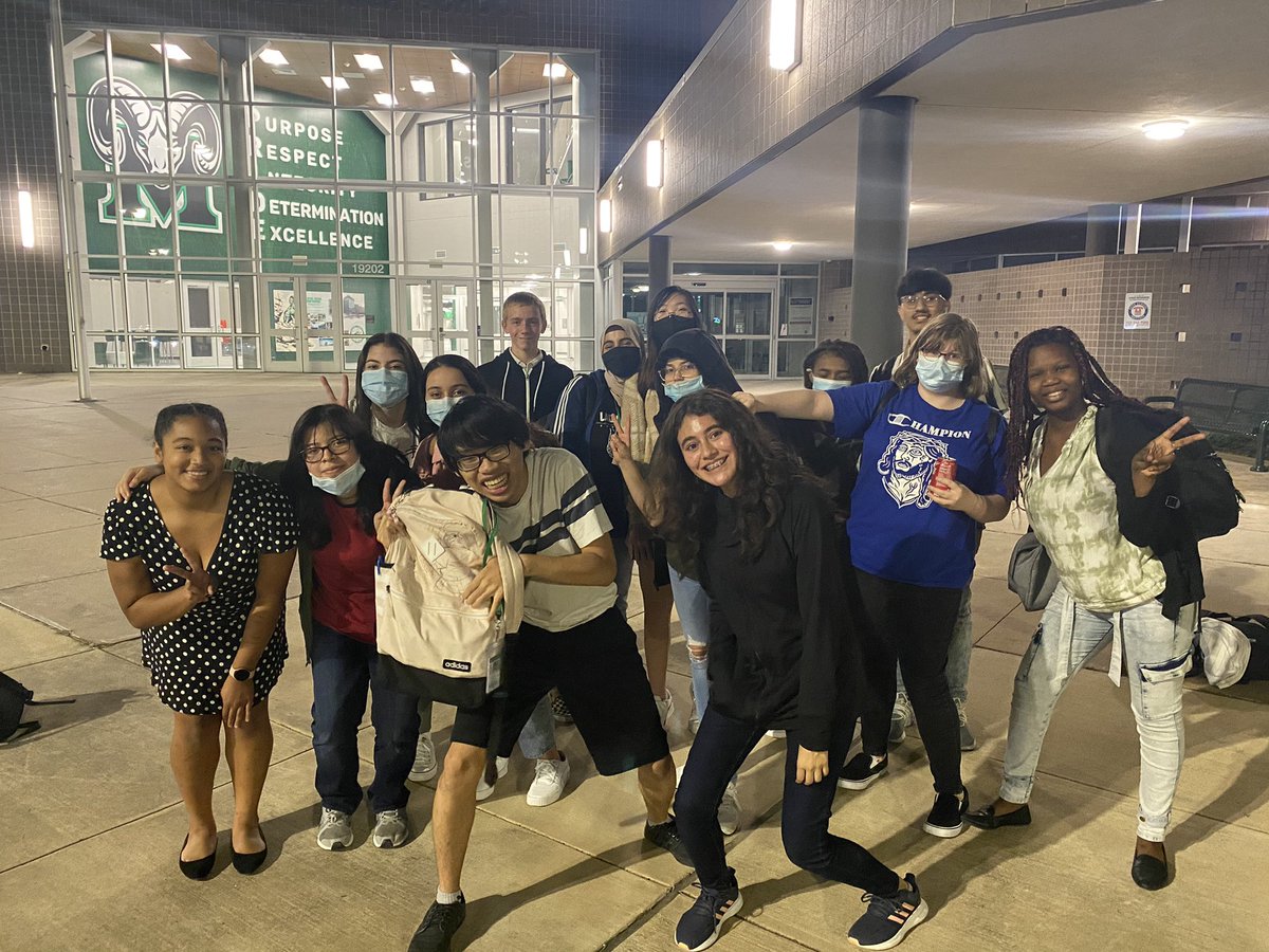 Having fun at the Spartan Ram Fall Classic last night. Go Mayde Creek Speech and Debate! #MaydeWithPride