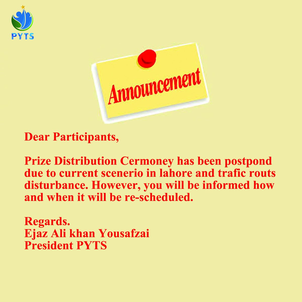 pytsofficial_'s tweet photo. Attention: Participants
Defense Day Talent Exhibition 2021 https://t.co/VLkzrTznq9