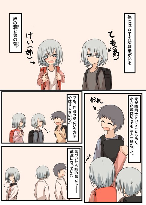 双子の幼馴染の片方とだけ疎遠になってしまうお話(1/3) 