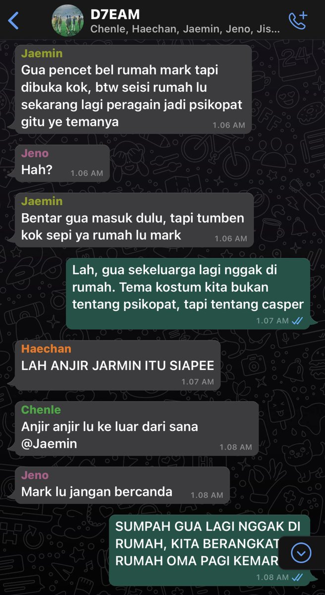 NAAMER1CAN0's tweet photo. — Trick or treat? Who’s next?🎃

cw // harsh words , cursing words
tw // blood , psychopath , abusive

; NCT Dream Halloween Edition Onetweet AU
by NAAMER1CAN0 https://t.co/lW3NsuhwmO