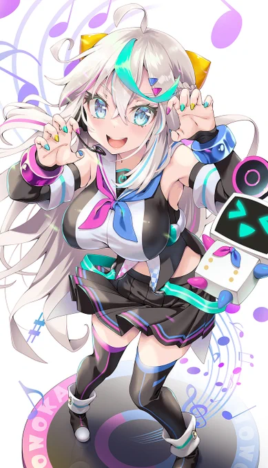 VTuberの緋村ほのかさん(@Honoka_Himura)のデザインを担当させていただきました!
vpro公式さん(@VproJp)の初ツイートのラフの娘ですw 