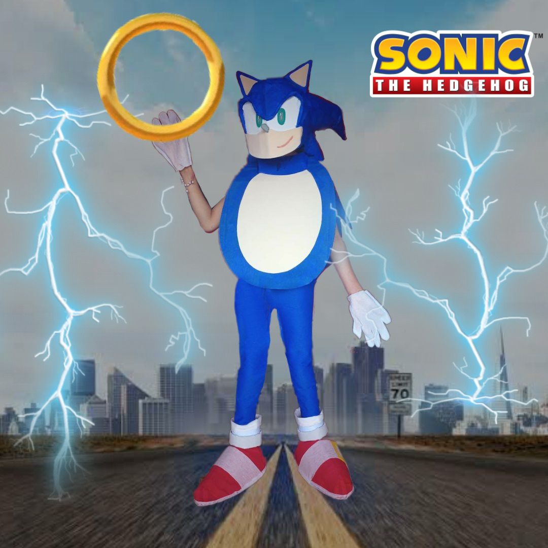 HdezLu's tweet photo. Aquí nuestra participación para el #GamersWeekend de @7ElevenMexico @7ElevenGaming #GamerSelect Fue muy divertido ✌🏼 somos #Sonic en el hilo dejo el proceso 🤗 100%reciclado https://t.co/KOilVTsCOK