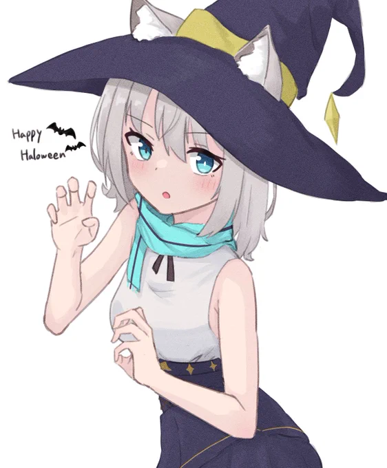 シロコ、ポーズが違うような...
#ブルアカ #ブルーアーカイブ #halloween2021 