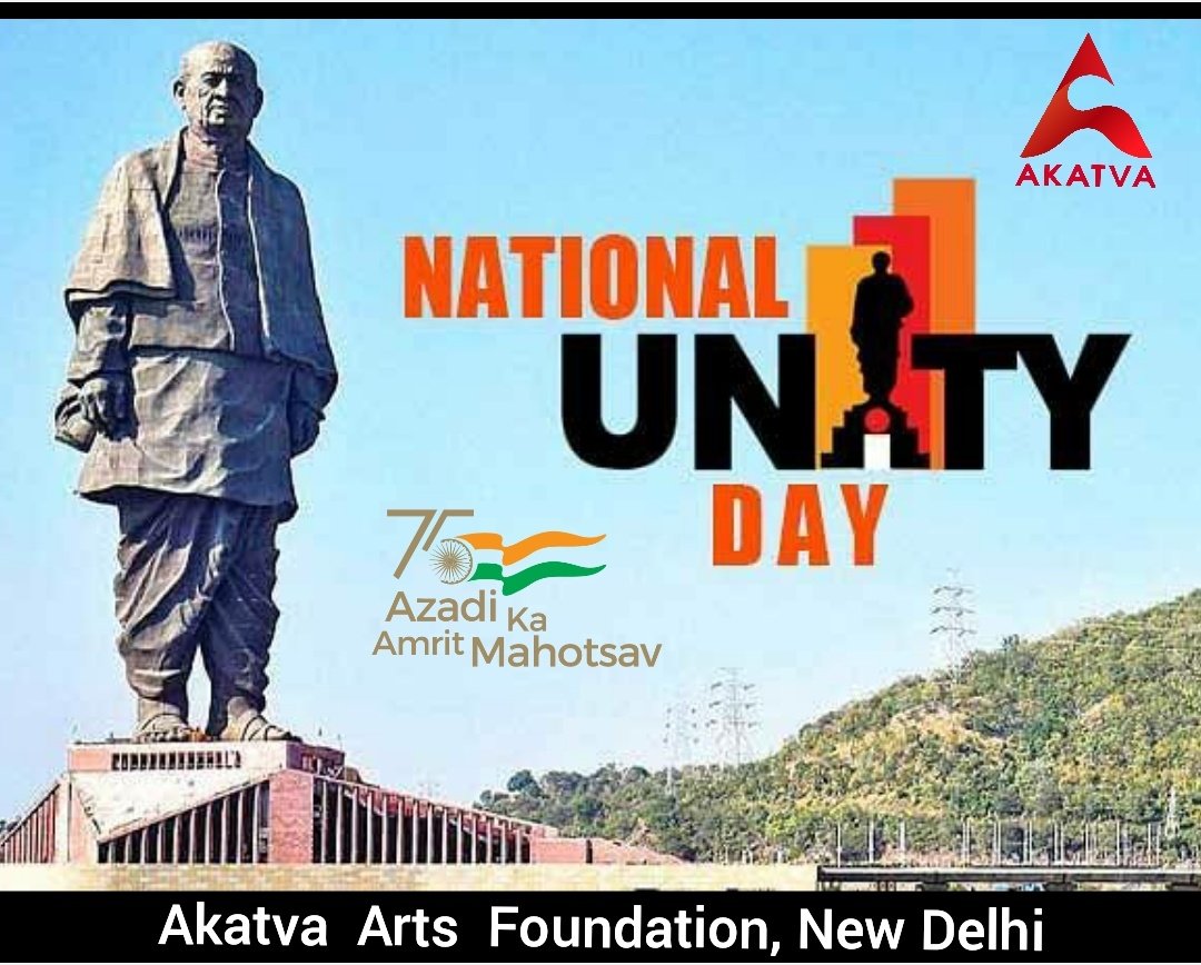 akatvaartsfou's tweet photo. भारत देश की अखंडता और एकता को बनाए रखते हुए ब्रिटिश शासन के आगे न झुकने वाले लौह पुरुष सरदार पटेल की जयंती यानि 31 अक्‍टूबर को राष्‍ट्रीय एकता दिवस नेशनल यूनिटी डे 2021 की शुभकामनाएं।
#AmritMahotsav  
#AzadiKaAmritMahotsav
#Akatva
#RashtriyaEktaDiwas https://t.co/ENvHTBxXtl