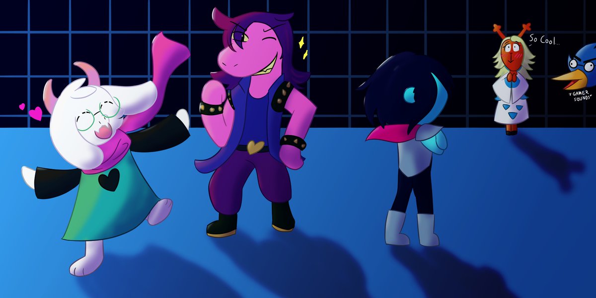 I need everyone to know that I would die for each and every one of them
#DeltaruneChapter2