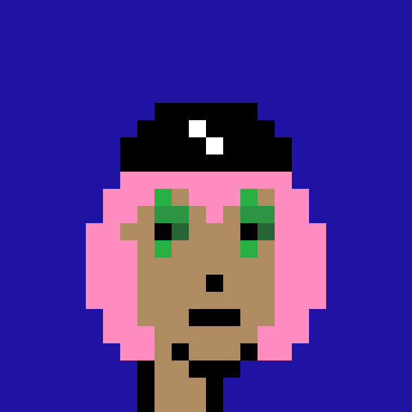 Mi primer NFT es un <a href="/adapunksdev/">ADAPunks | Developers of lovelacemarketplace.dev</a>, un granito de arena por Save The Children in Africa
#0322
/rarity 3,79%
/rank 716
/Attr Pink With Hat  | Clown Eyes Green  | Black Lipstick
$ada <a href="/MARCIANOPHONE/">MarcianoTech/Finanzas/Vlogs</a> <a href="/indexjorge/">Jorge | Value Index 🎙⚡🇭🇳</a>