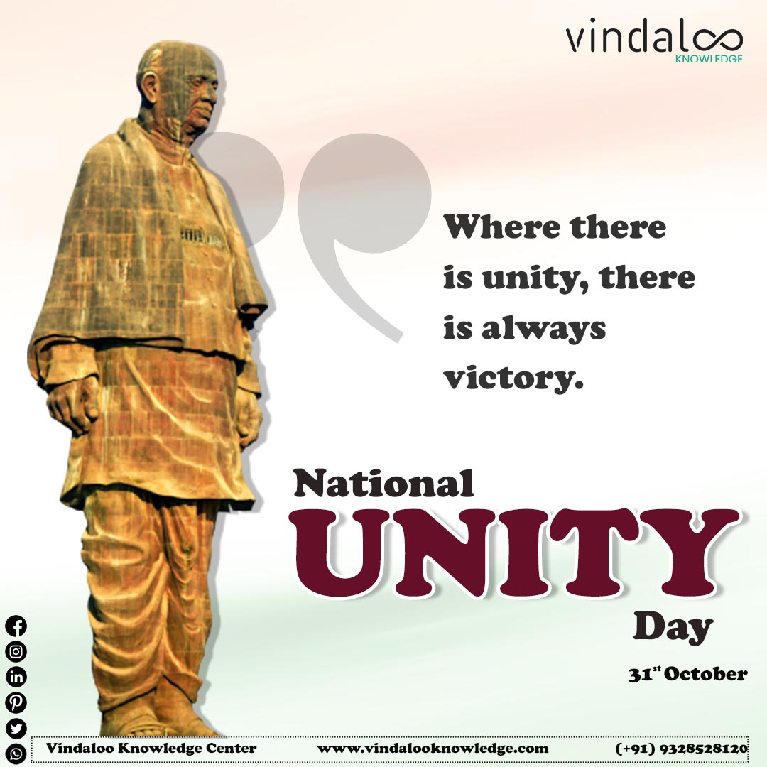 VindalooKC's tweet photo. "Where there is unity, there is always victory." - Publilius Syru
#NationalUnityDay #Unity #UnityDay #vindalooknowledgecenter #vkc https://t.co/HzBWcIOHIL