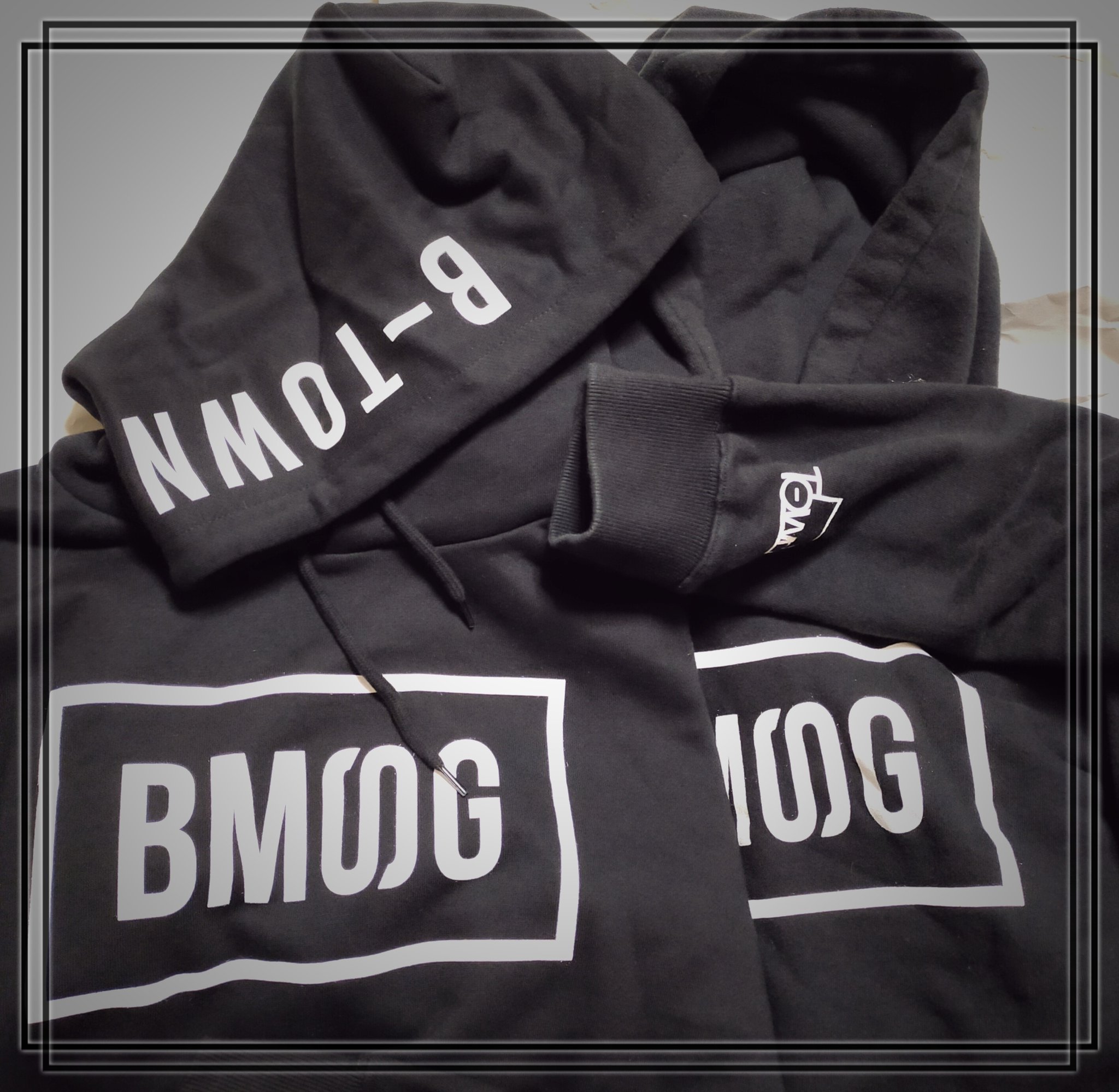 BMSGロゴパーカー XL ブラック B-Town限定 BMSGロゴパーカー B-Town限定デザイン L