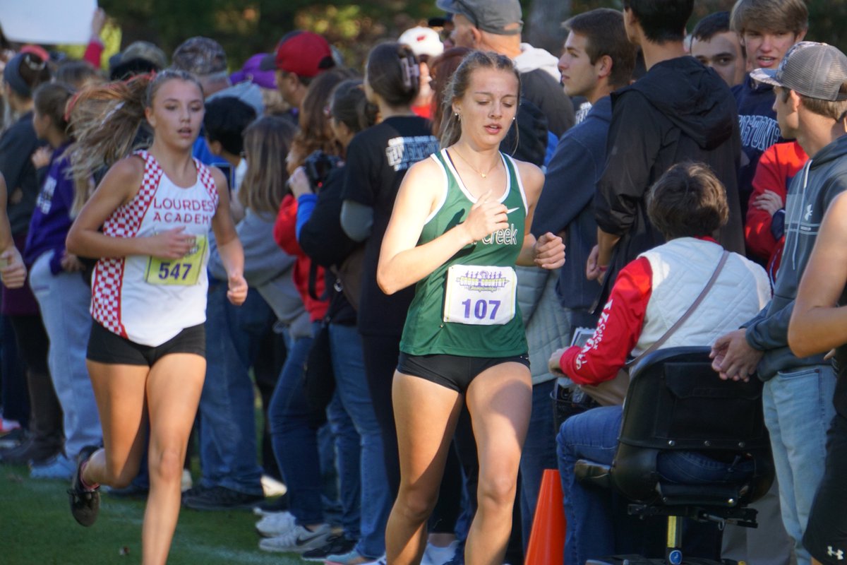 DaveStrasburg's tweet photo. Jenna Anders finished in 34th place this afternoon at the WIAA State Cross Country Championship. Her time was 20:52.4 Good Job Jenna #gocrickets https://t.co/DnaCIw60C3