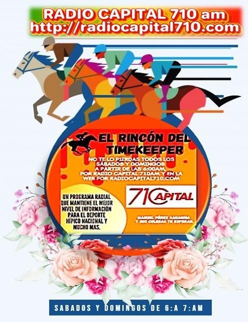 Pmarrero701's tweet photo. Los invito a escuchar mis INFORMACIONES mañana en el RINCÓN DEL TIMEKEEPER POR RADIO CAPITAL 710 AM CON UN SELECTO GRUPO DE PRONOSTICADORES DE 6AM A 7 ES LA CITA https://t.co/K8vb6qugen