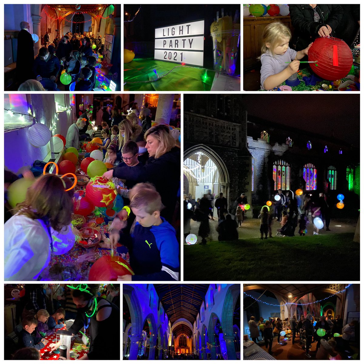 aylshamchurch's tweet photo. Wonderful to welcome everyone to our fully booked 8th #LightParty @aylshamchurch &amp; to see everyone enjoying all the fun, games &amp; activities. A fantastic night filled with light! 
#treatnotricks #shinelikeastar https://t.co/wMVxF9COZw