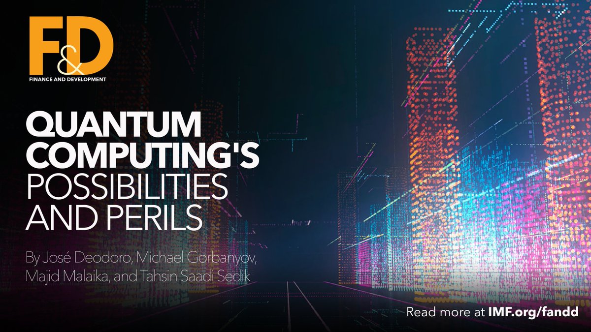 Quantum computing: trick or treat? Read about its possibilities and perils here, in #FandD. bit.ly/3jOmML2