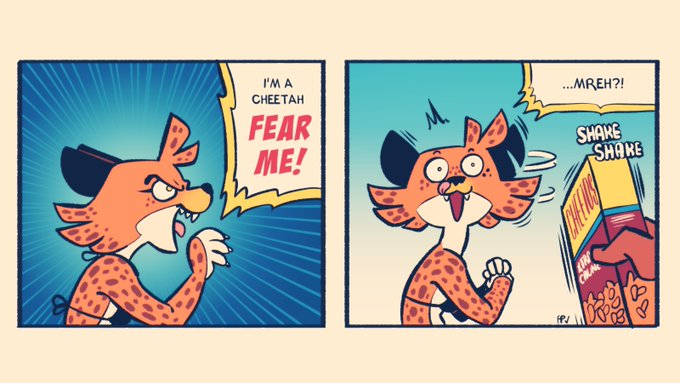 How to bribe a big cat!😺
(just to conclude -for now- this Cheeto series) 
