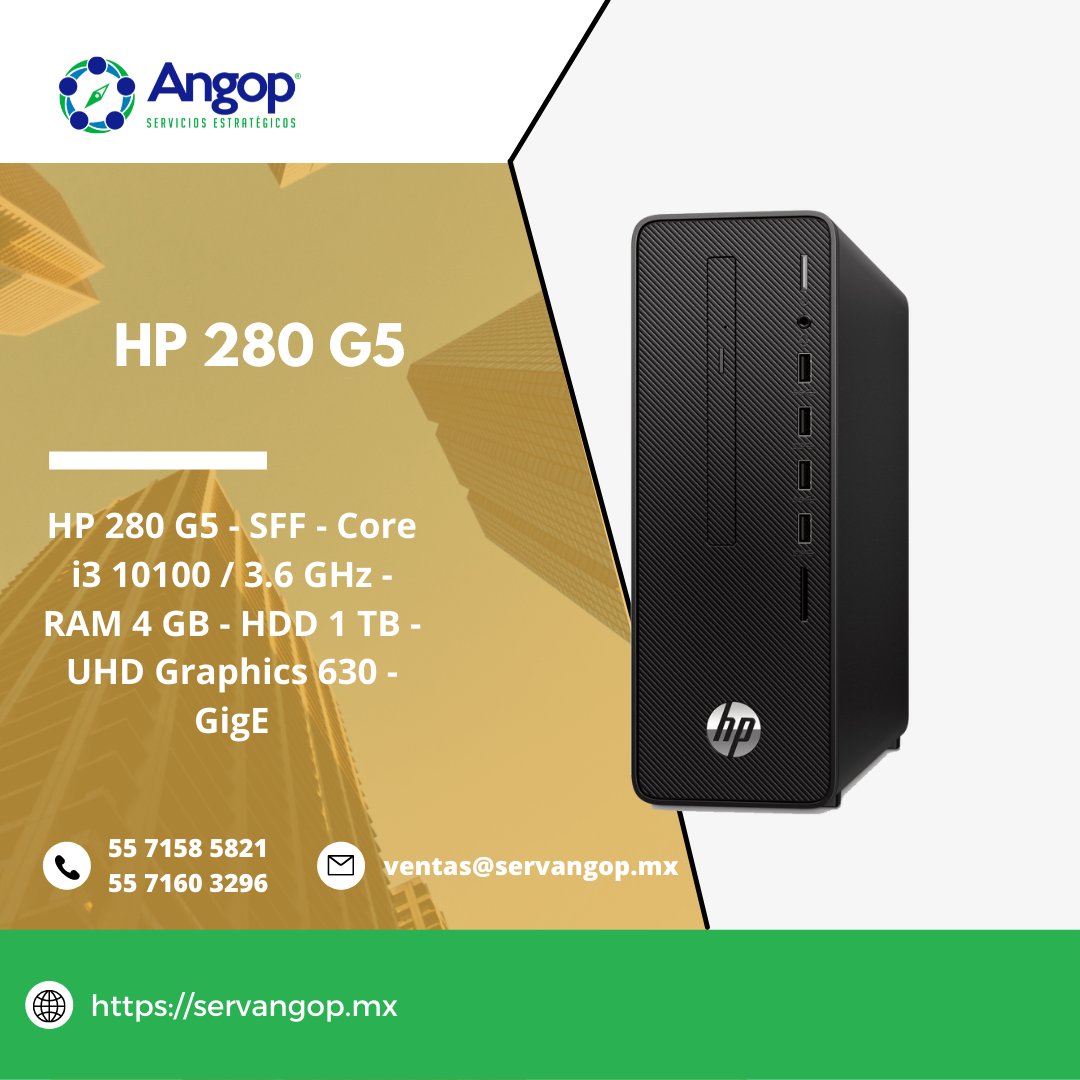 AngopServicios's tweet image. #Angop_Soluciones #hp280 

Lista para trabajar
La #HP 280 SFF es una #PC potente con los recursos necesarios para completar sus tareas de todos los días.

#cpuhp #hp #hp280sff 
✉ventas@servangop.mx | 📞5571585821
servangop.mx/promociones