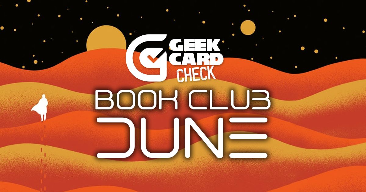 GeekCardCheck's tweet image. Watched #Dune? Curious about the book? 

Listen and #read along with the Geek Card Check #bookclub! 

Part 1: buff.ly/3bqlgdC
Part 2: buff.ly/3BB0aE0
Part 3: buff.ly/3pXhQHL

#PodernFamily #DuneMovie #Geek